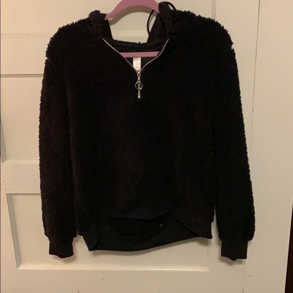 Fuzzy sweatshirt